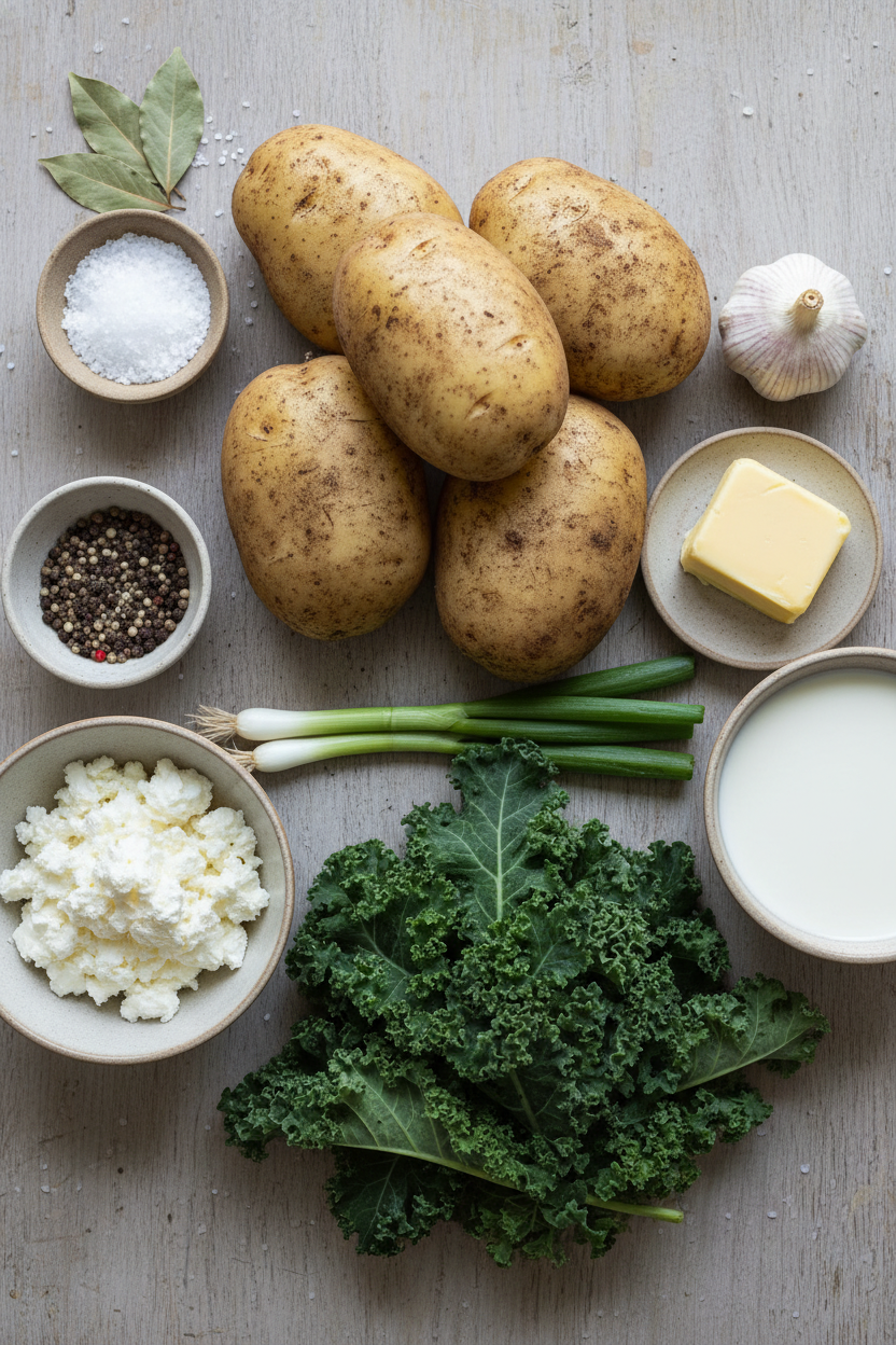 Creamy Kale and Potato Colcannon