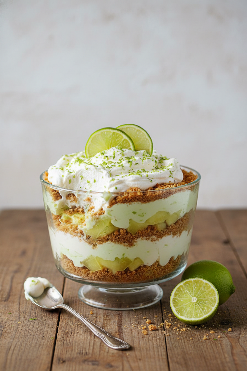Creamy Key Lime No-Bake Dessert Recipe