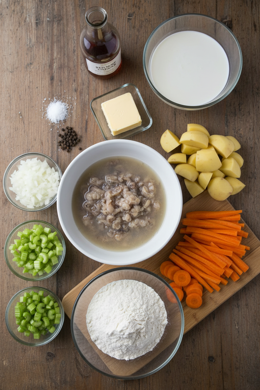 Creamy New England Clam Chowder