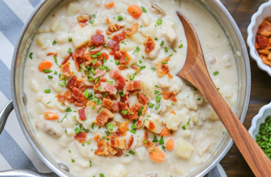 Creamy New England Clam Chowder