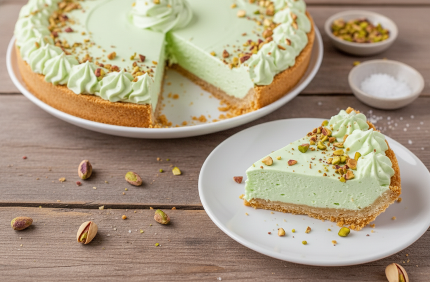 Creamy Pistachio Pie My Family Requests Weekly