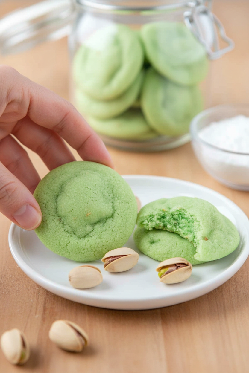 Creamy Pistachio Pudding Cookie Recipe