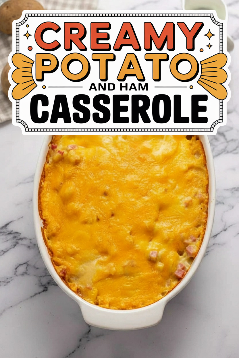 Creamy Potato and Ham Casserole