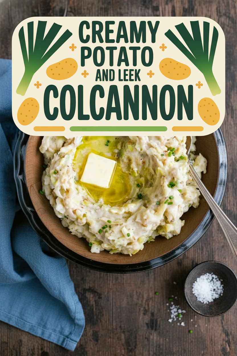 Creamy Potato and Leek Colcannon