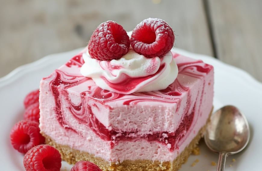 Creamy Raspberry Swirl Cheesecake Recipe: A Lush Dessert with a Tart Berry Ribbon