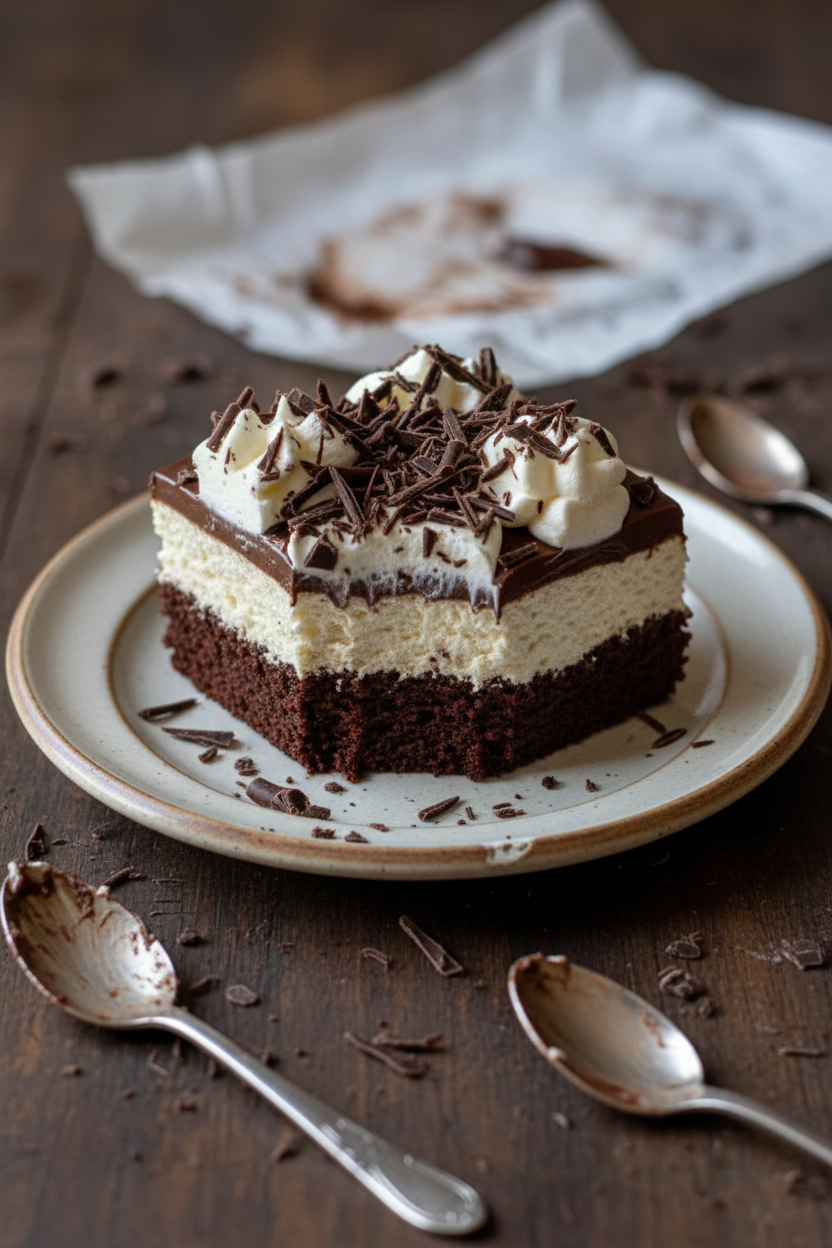 Creamy Triple Layer Brownie Dessert Recipe