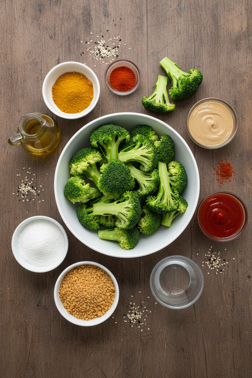 Crispy Bang Bang Broccoli Bites