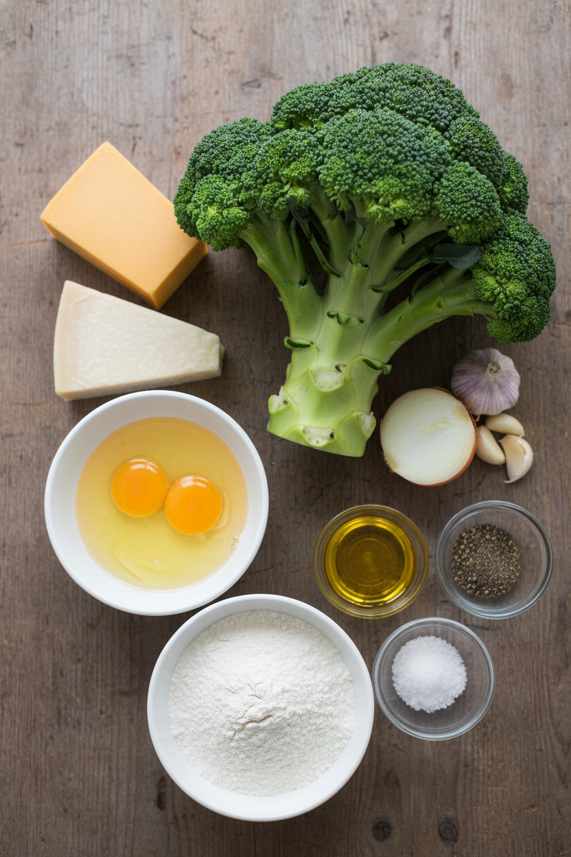 Crispy Broccoli and Cheese Patties
