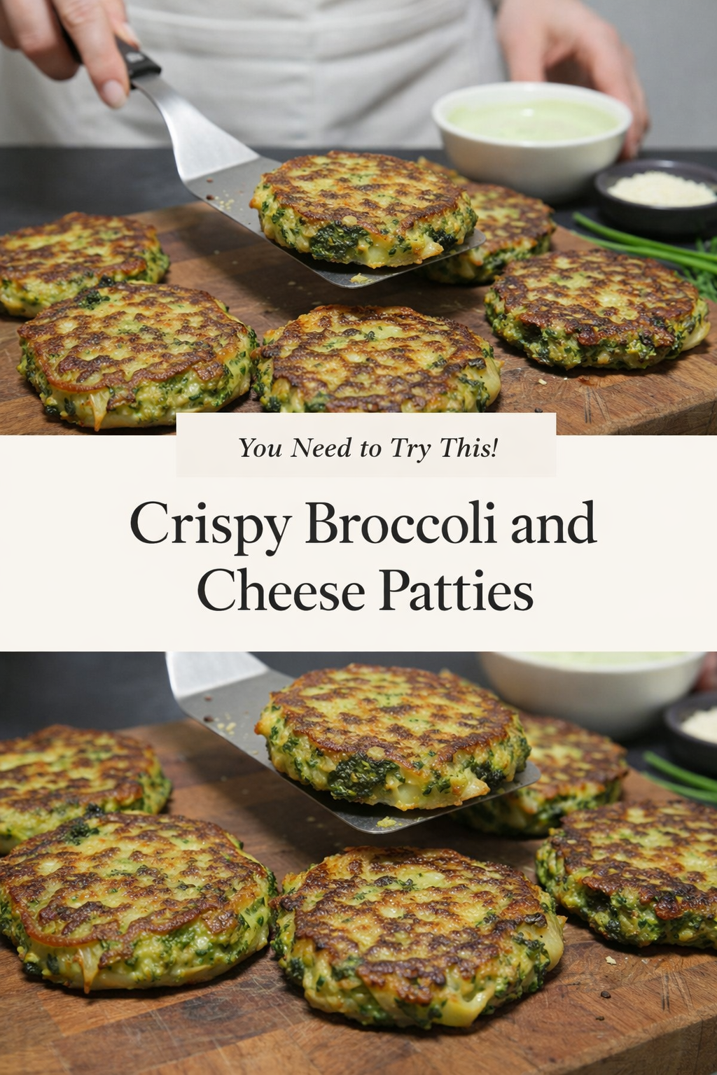 Crispy Broccoli and Cheese Patties
