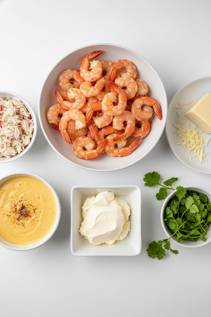 Crispy Crab and Shrimp Queso Rolls Recipe