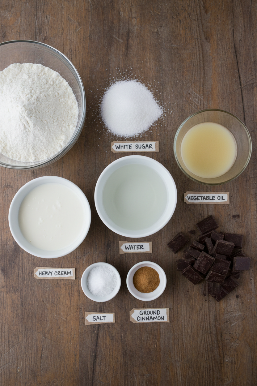 Crispy Homemade Churros and Chocolate Sauce