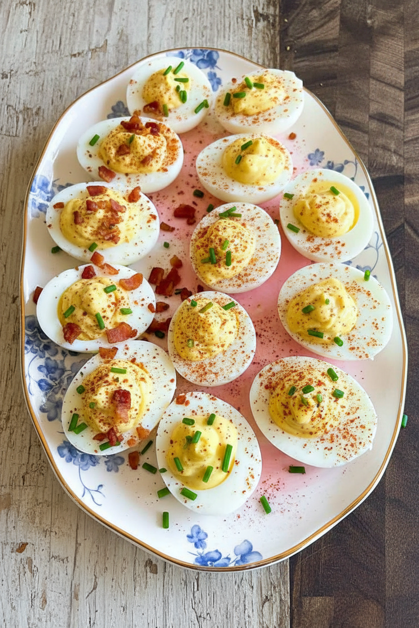 Easter Brunch Deviled Eggs Southern Style