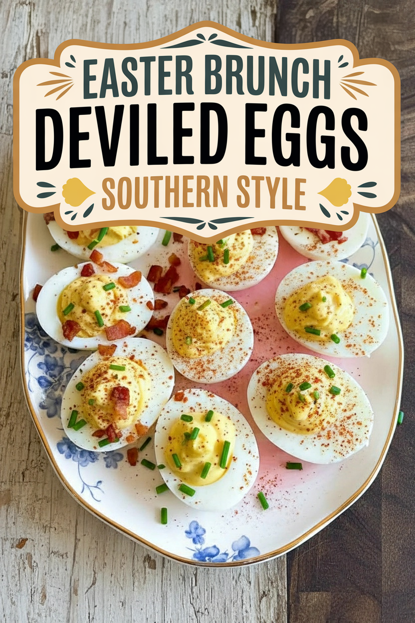 Easter Brunch Deviled Eggs Southern Style
