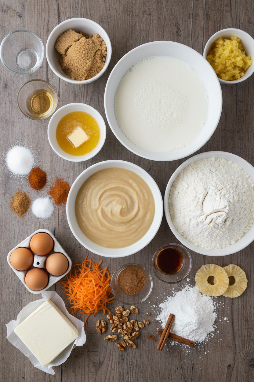 Easter Carrot Cake Pancake Bake