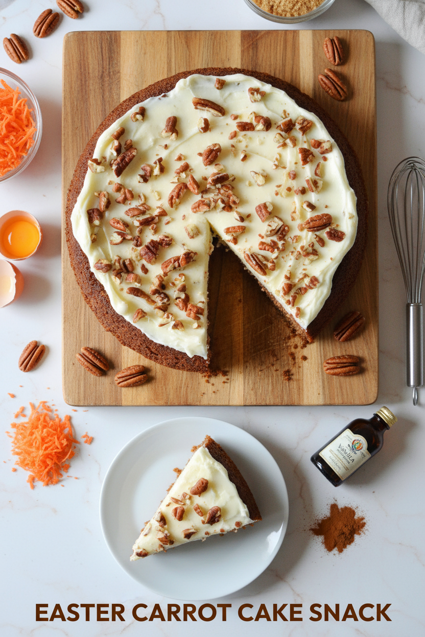 Easter Carrot Cake Snack