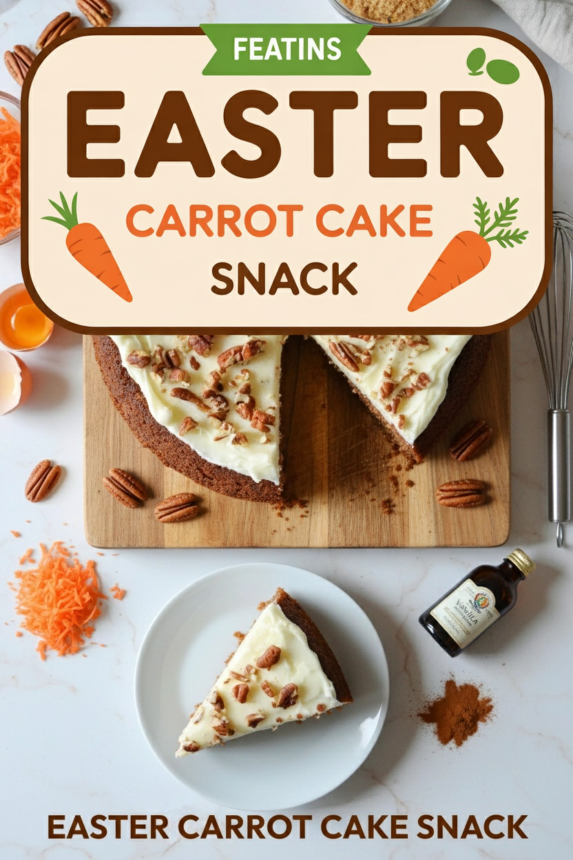 Easter Carrot Cake Snack