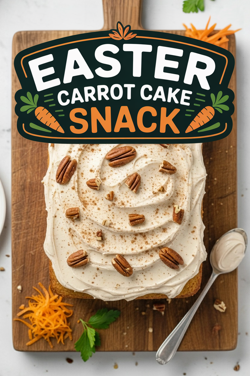 Easter Carrot Cake Snack