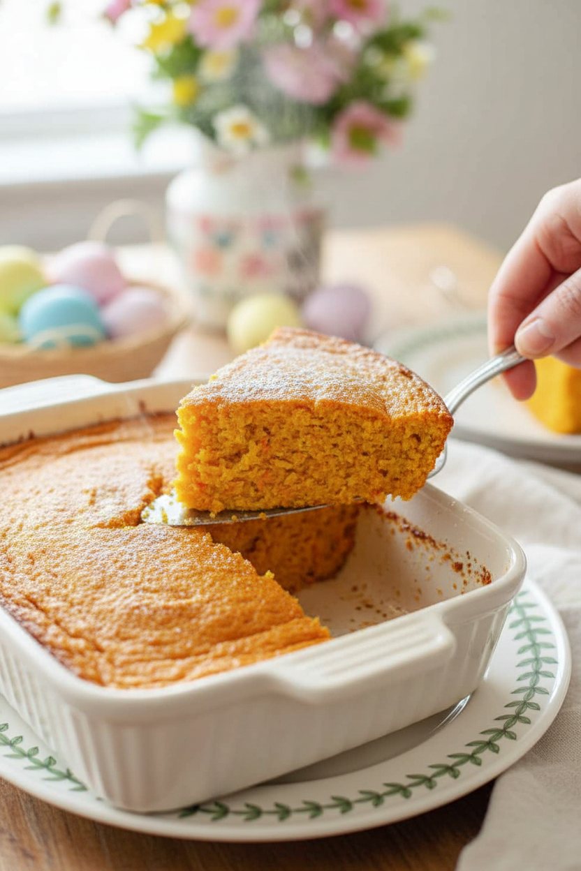 Easter Carrot Souffle Side Dish