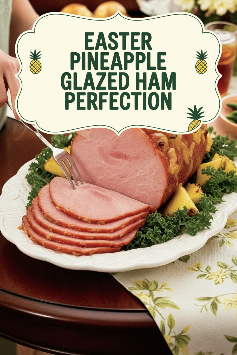 Easter Pineapple Glazed Ham Perfection