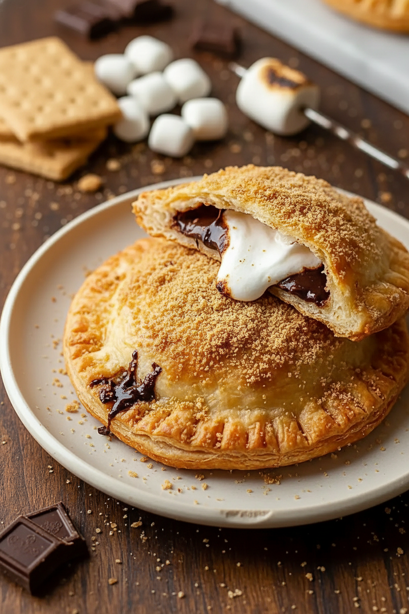 Easy Air Fryer Mini S mores Pies Recipe