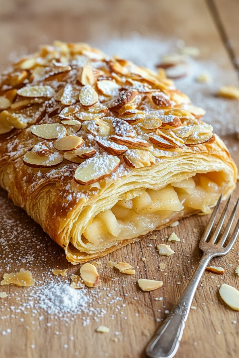 Easy Braided Almond Pastry from My Kitchen