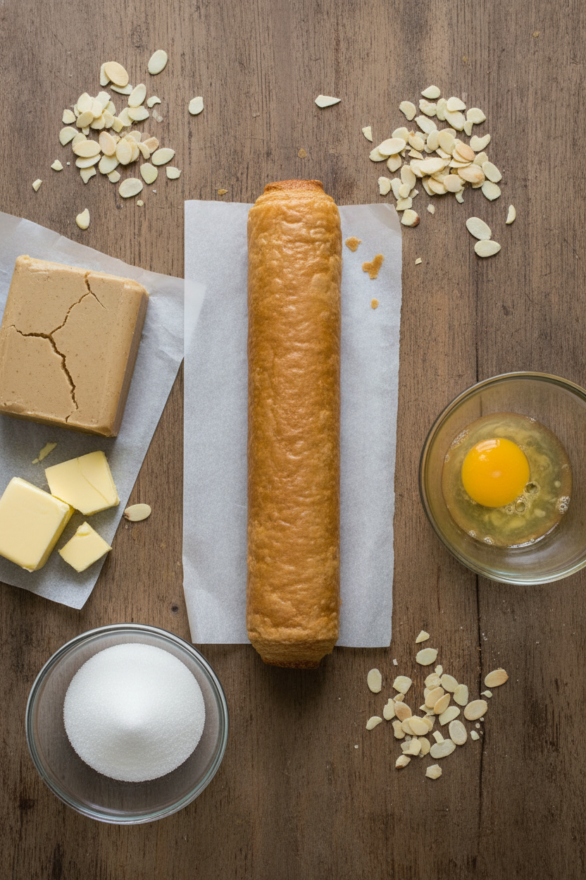 Easy Braided Almond Pastry from My Kitchen