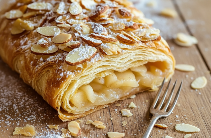 Easy Braided Almond Pastry from My Kitchen