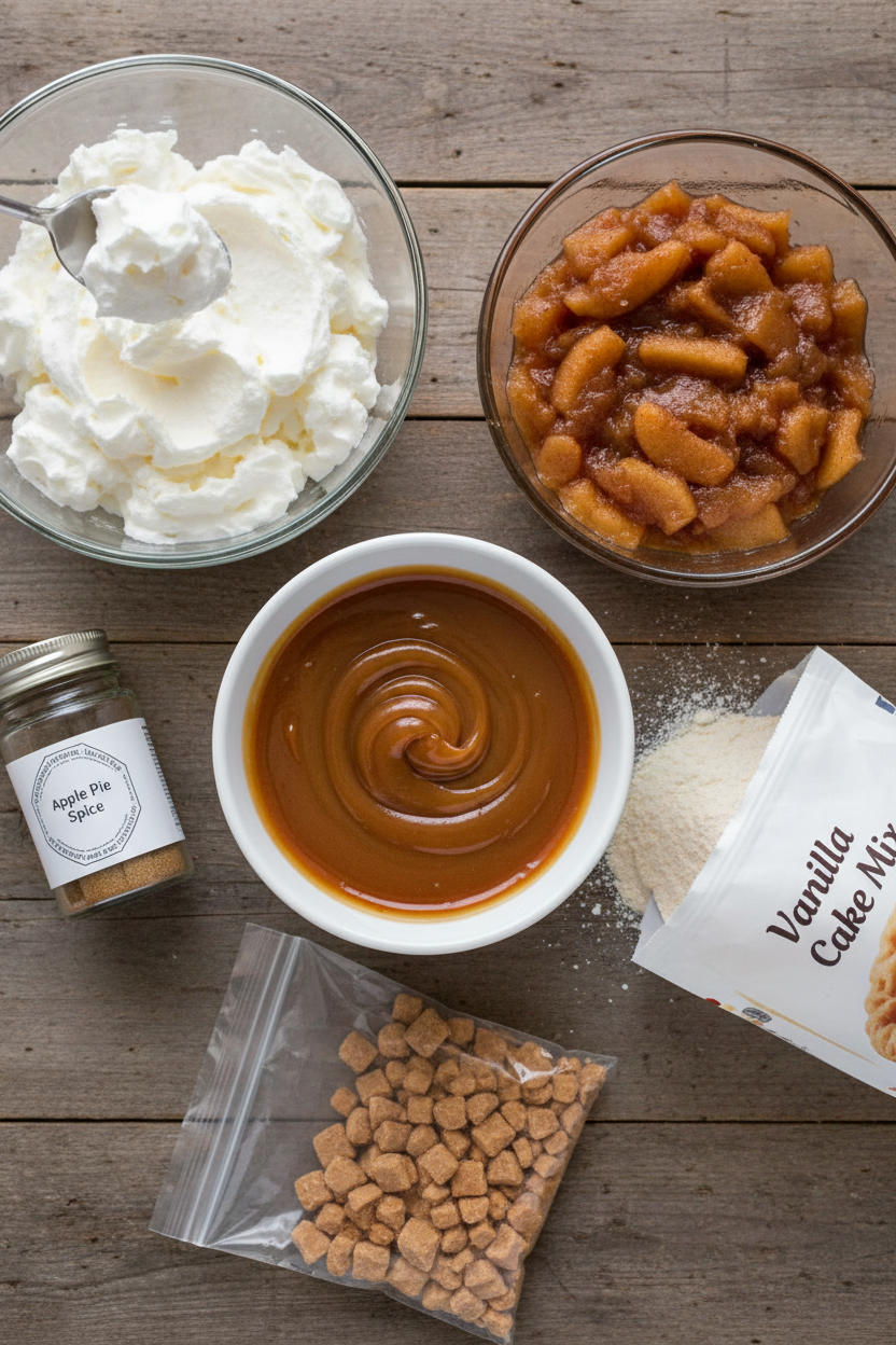 Easy Caramel Apple Poke Cake Recipe