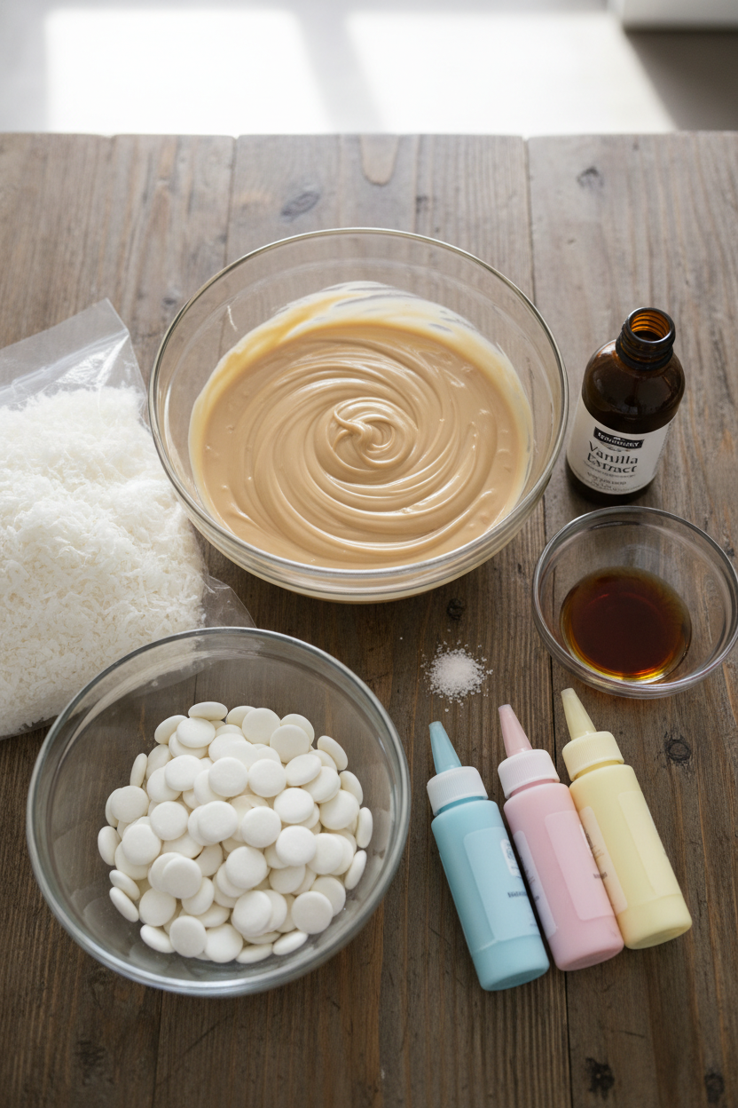 Easy Coconut Bunny Tail Truffles Recipe