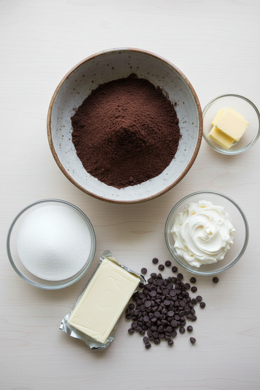 Easy French Silk Brownie Bars with Cream Cheese