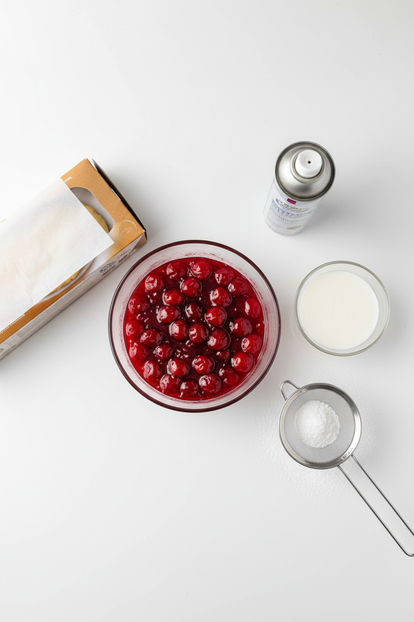 Easy Homemade Crescent Cherry Bites with Glaze