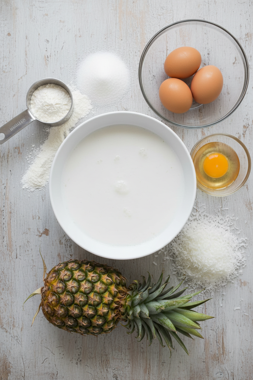 Easy Homemade Pineapple Coconut Cake Recipe