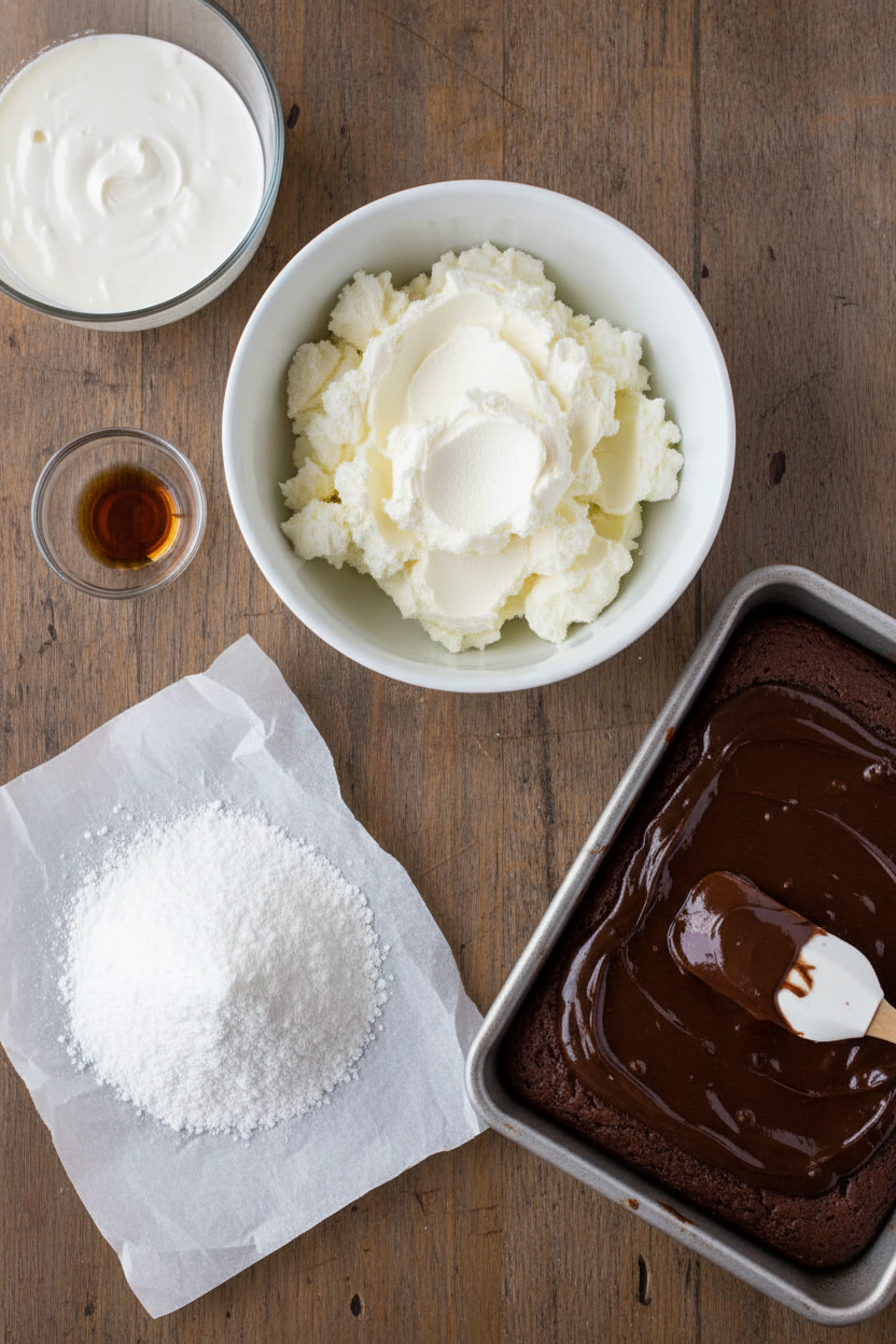 Easy Layered Brownie Cheesecake Mousse Cups