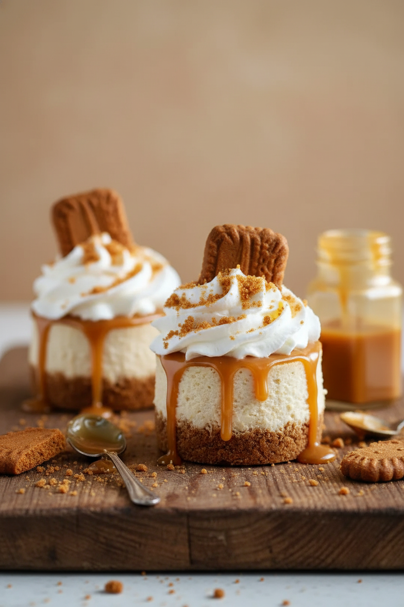 Easy No Bake Biscoff Cheesecakes I Always Make