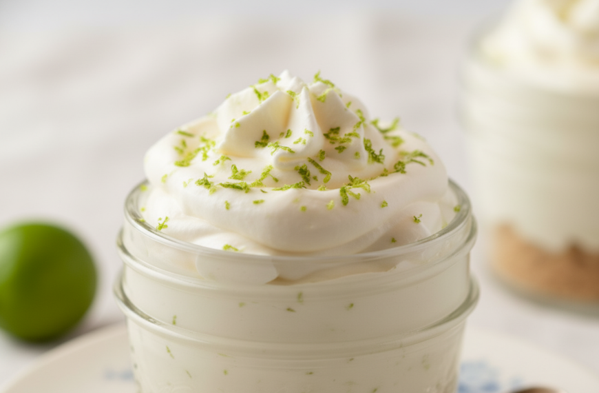 Easy No Bake Key Lime Pie Jars Recipe
