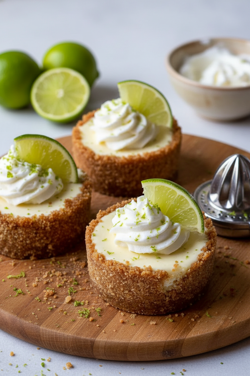 Easy No-Bake Mini Key Lime Pies Recipe