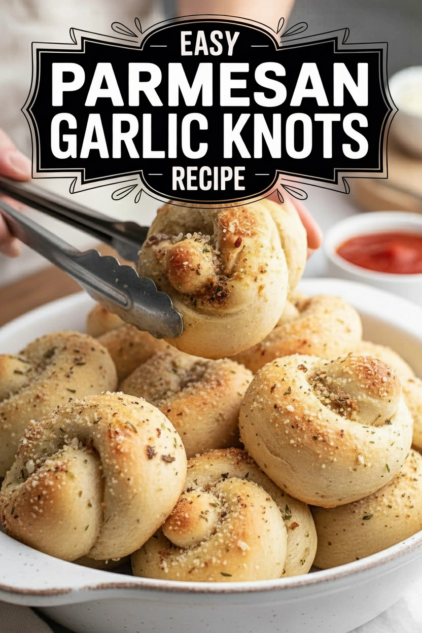 Easy Parmesan Garlic Knots Recipe