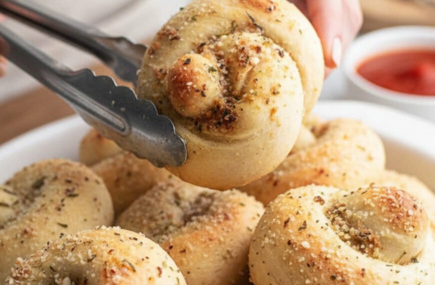 Easy Parmesan Garlic Knots Recipe