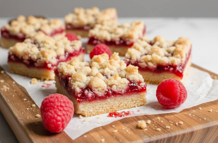 Simple Raspberry Crumble Bars: An Effortless Dessert for Any Occasion