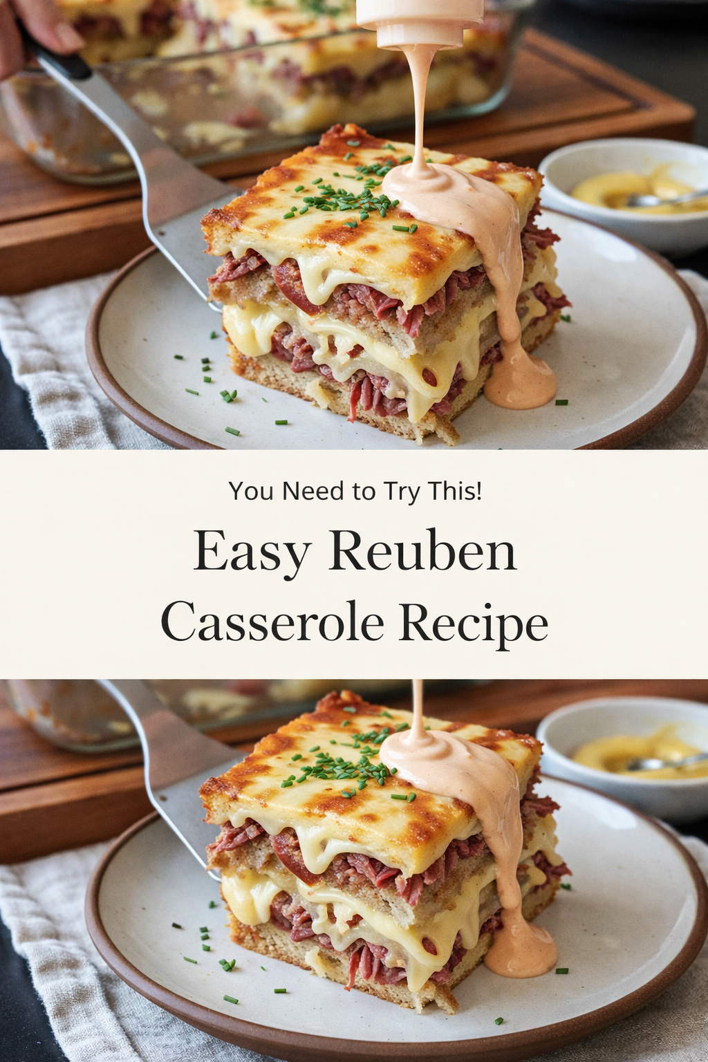Easy Reuben Casserole Recipe