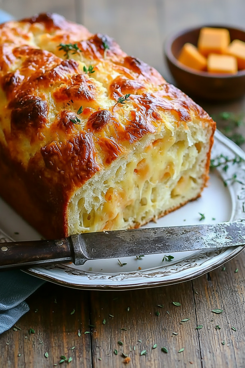 Easy Savory Cheese Bread Recipe for Beginners