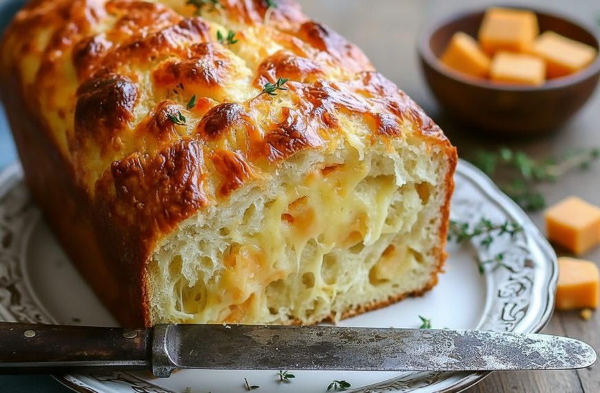 Easy Savory Cheese Bread Recipe for Beginners