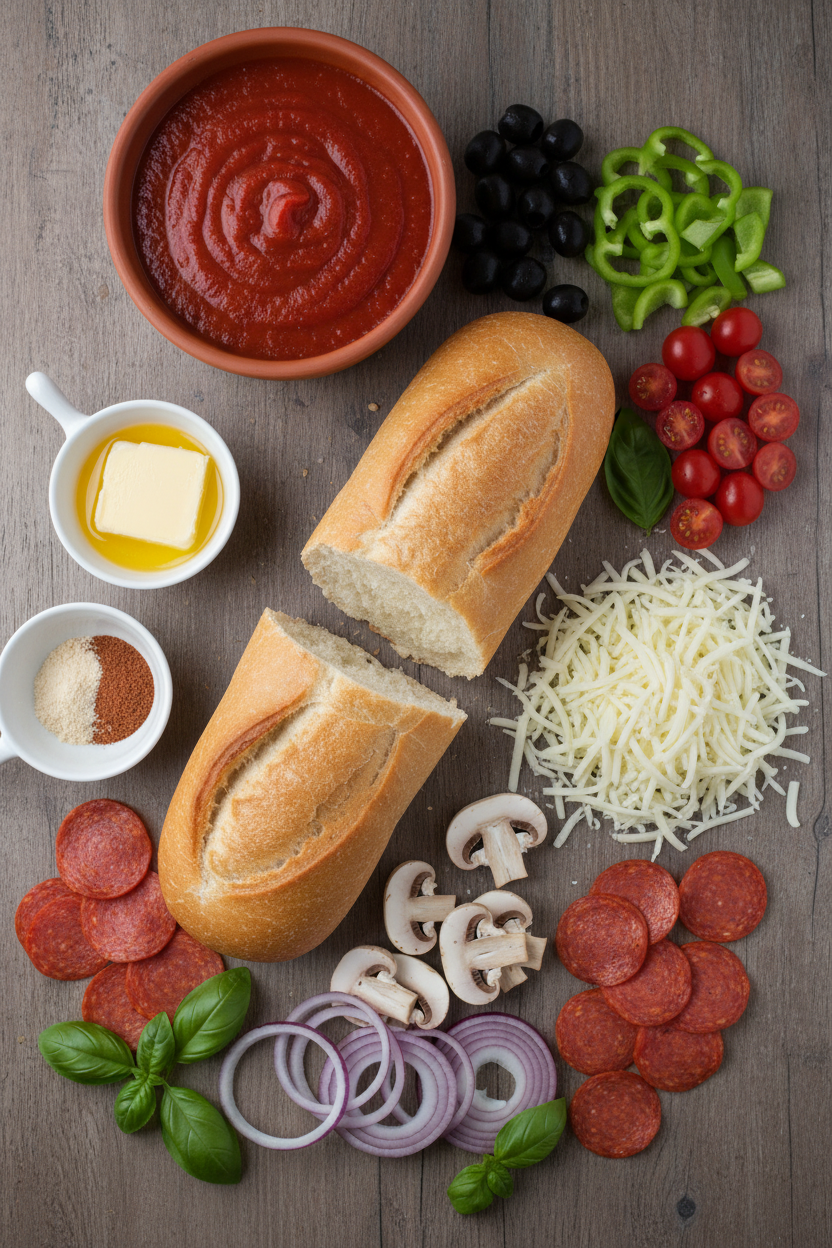 Effortless French Bread Pizza Dinner