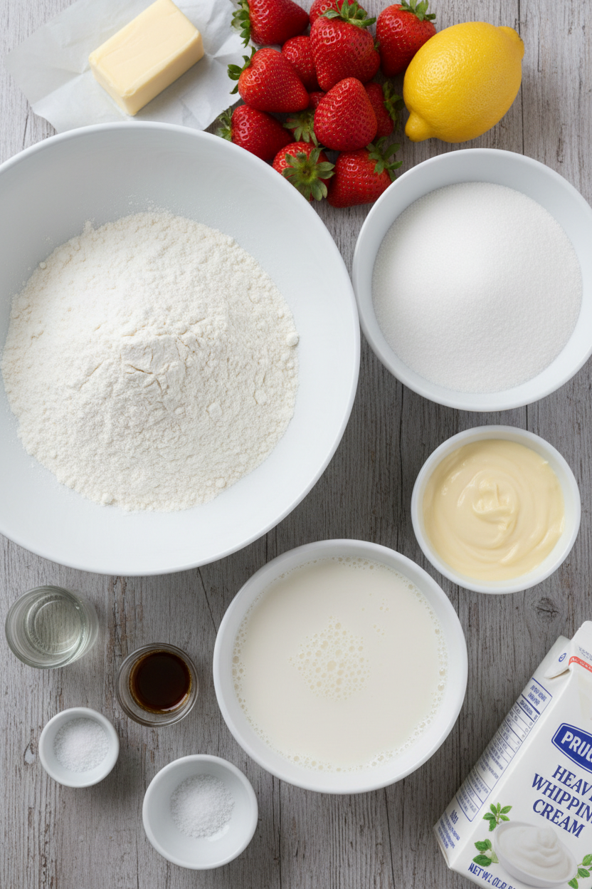 Flaky Biscuit Strawberry Shortcake Perfection