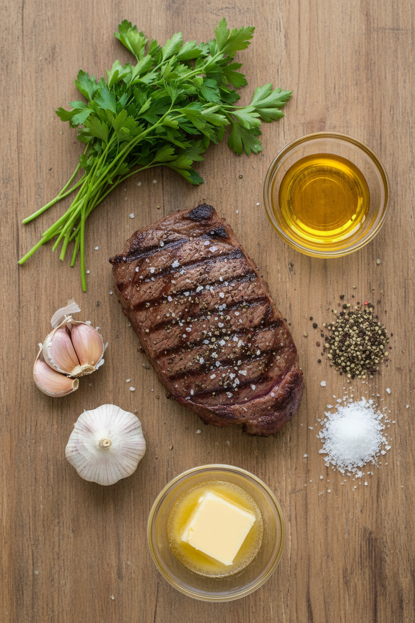 Garlic Butter Air Fryer Steak Bites