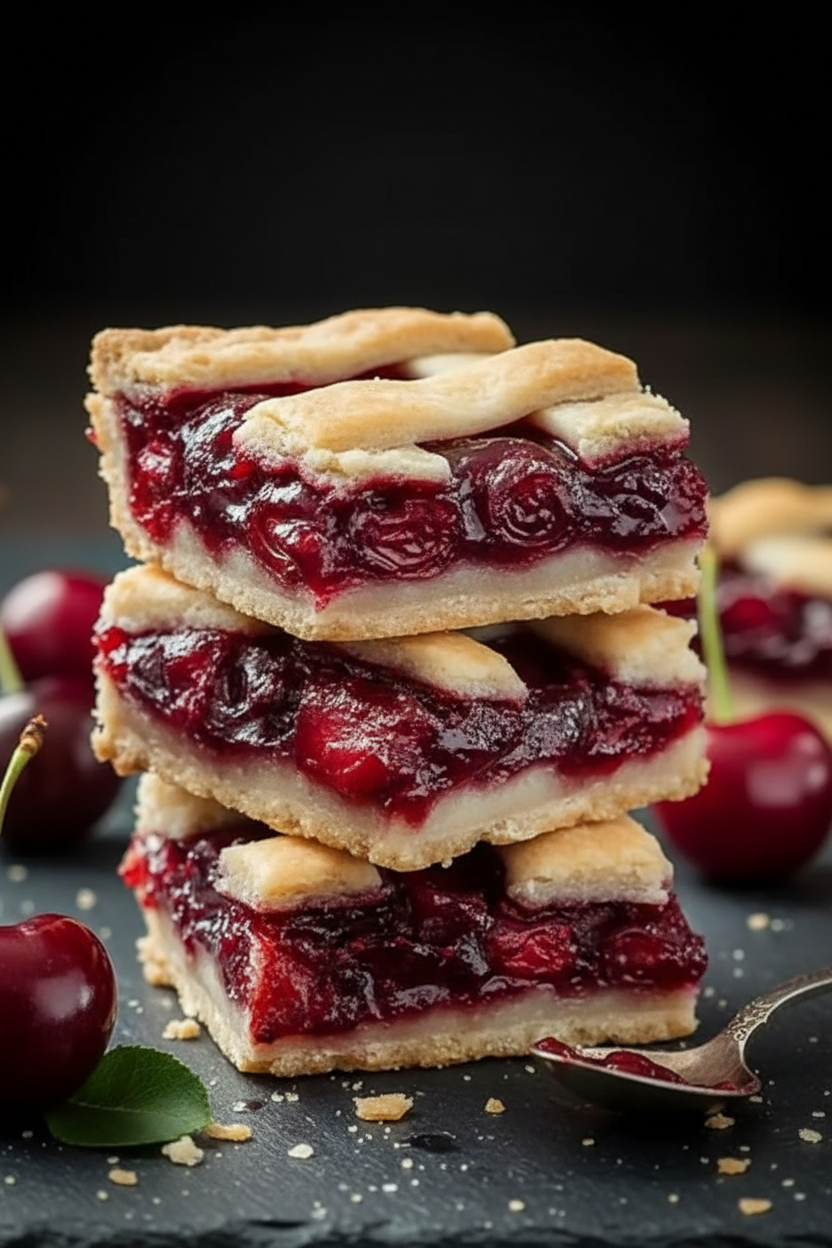 Grandmas Cherry Almond Bliss Bars