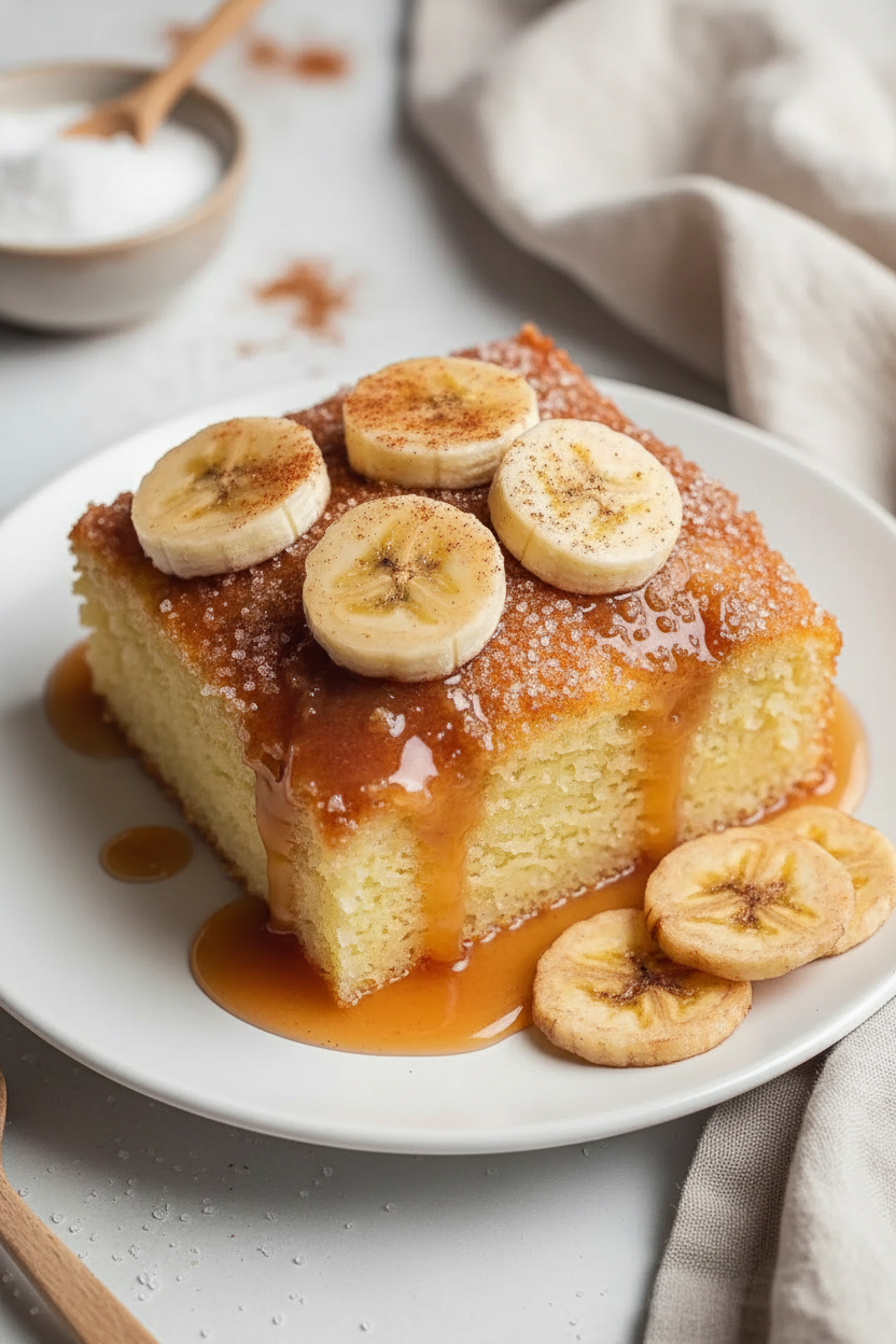 Grandmas Easy Banana Cobbler Recipe