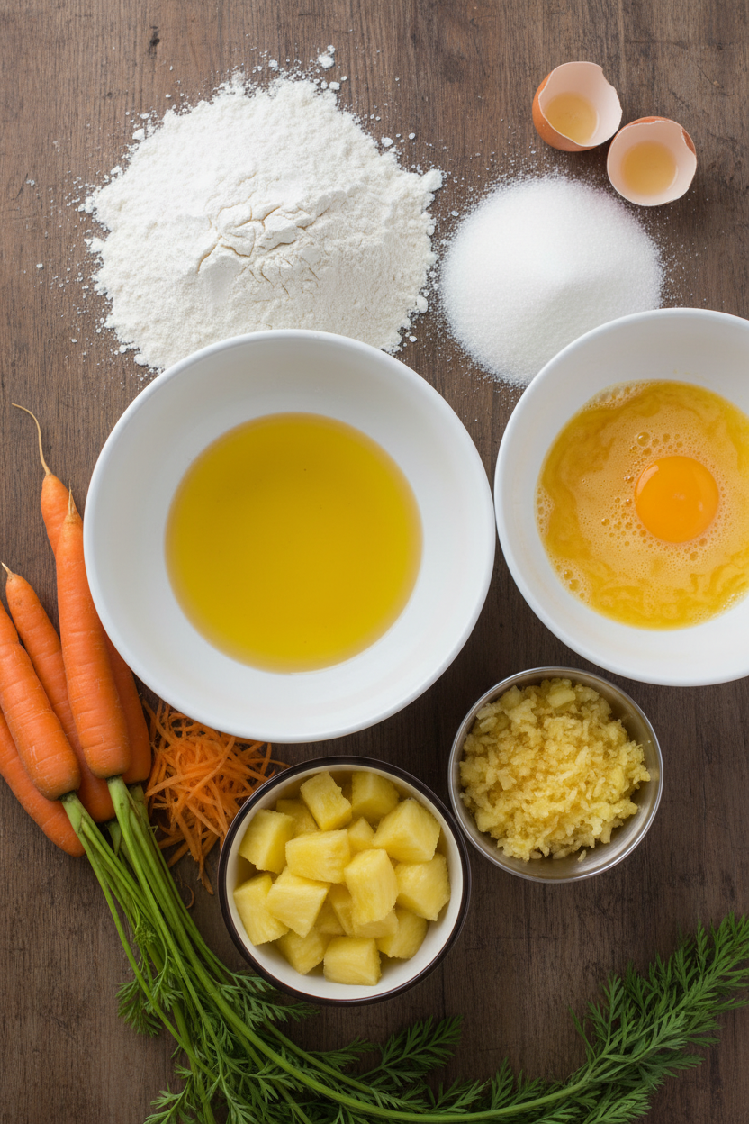 Grandmas Favorite Pineapple Carrot Cake Recipe