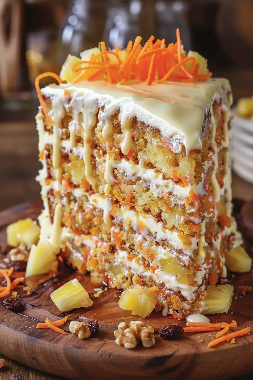 Grandmas Perfect Pineapple Carrot Cake Recipe