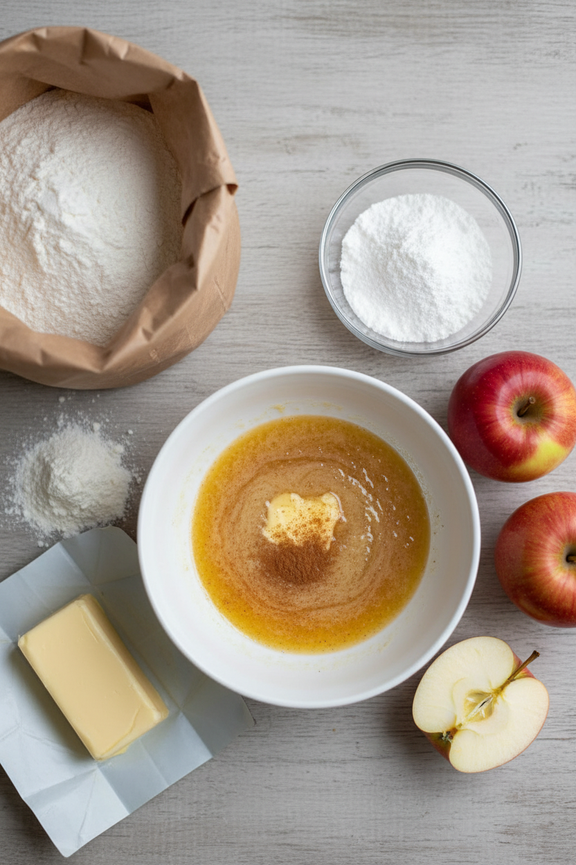 Grandmas Secret Apple Kringle with Vanilla Glaze